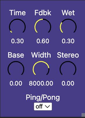 Screenshot of Simple Delay