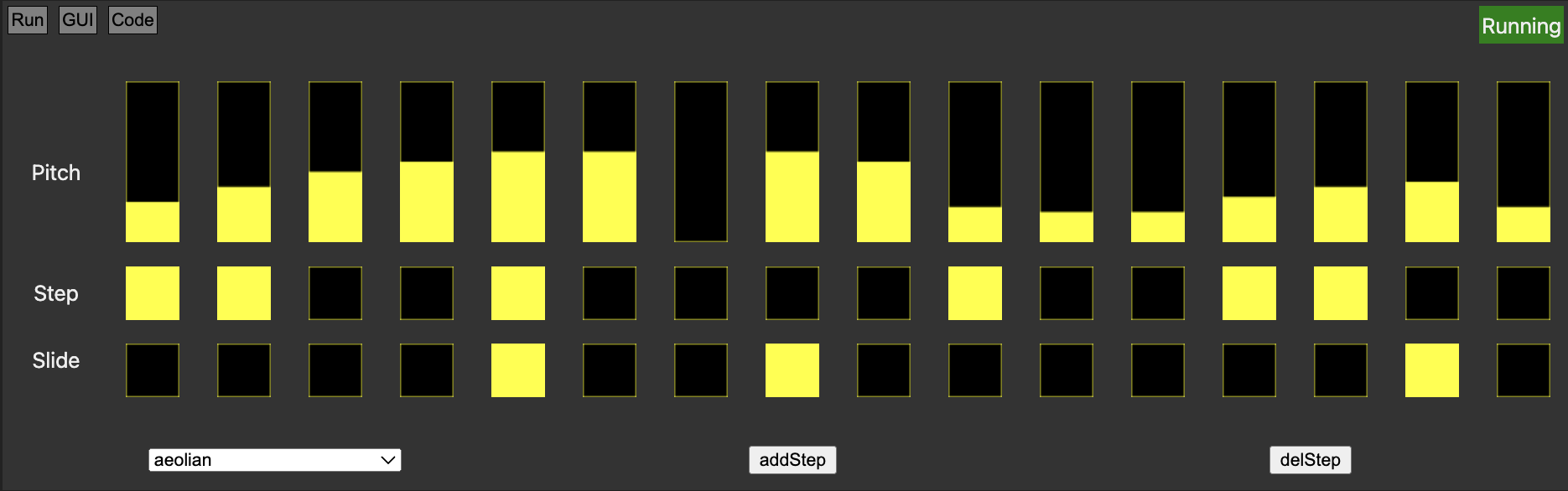 Screenshot of Function Sequencer