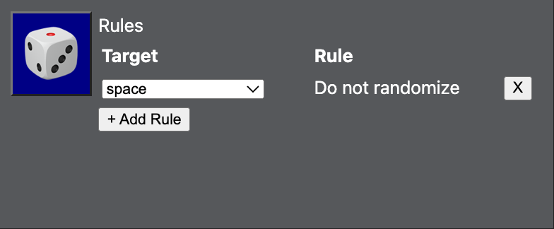 Screenshot of Randomizer