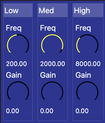 Screenshot of Simple EQ