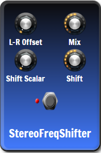 Screenshot of StereoFreqShifter