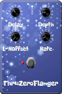 Screenshot of ThruZeroFlanger