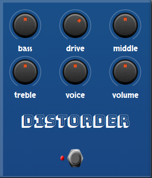 Screenshot of KppDistorder